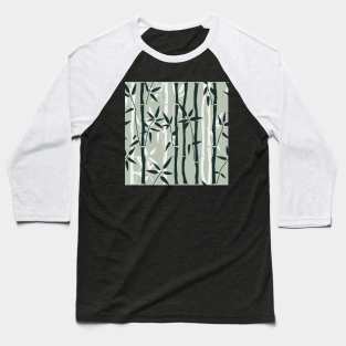 Bamboo Pattern Baseball T-Shirt